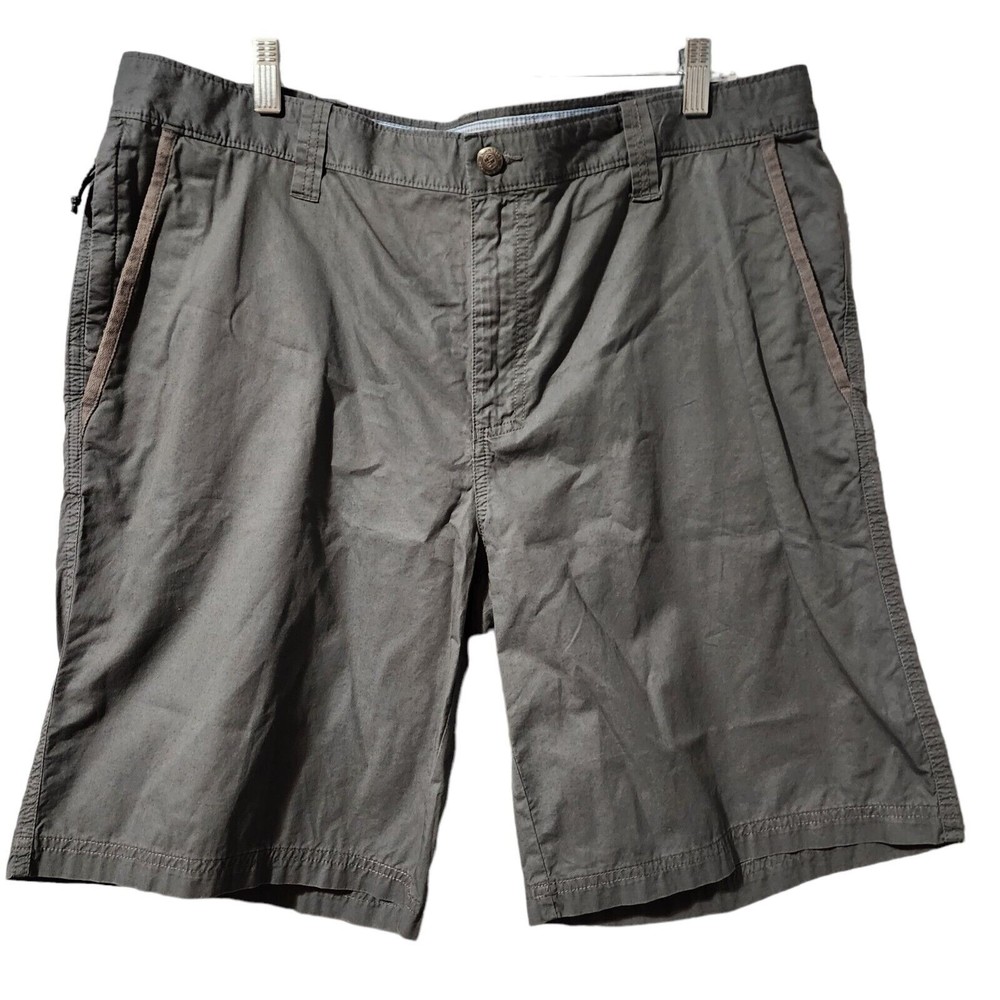 Columbia Omni Shade Size 40W 10L Men's Shorts Khaki Hiking Sun Protection